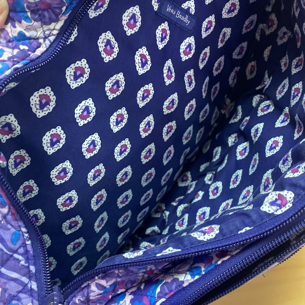 Vera Bradley Purple Floral Women's Bag - Picture 9 of 9